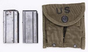 Military G.I U.S Issue M1 Carbine Magazine Belt Pouch
